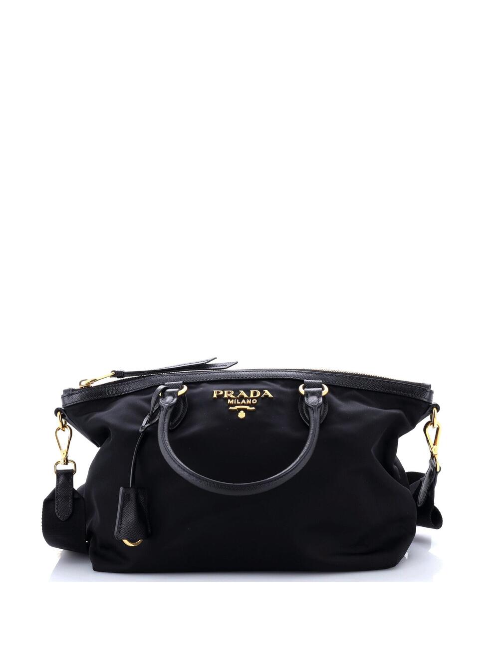 Prada Convertible Zip Tote Tessuto #374915P11B